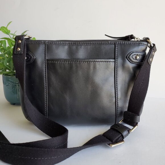 EUC Coach Daisy Leather Swingpack in Black (F49425) - Picture 4 of 15